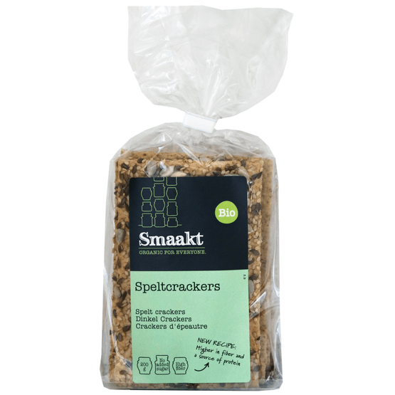 Smaakt Crackers spelt - Dirk
