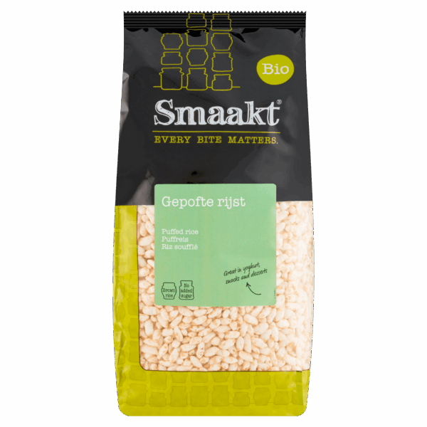Smaakt Gepofte Rijst Bio - PLUS