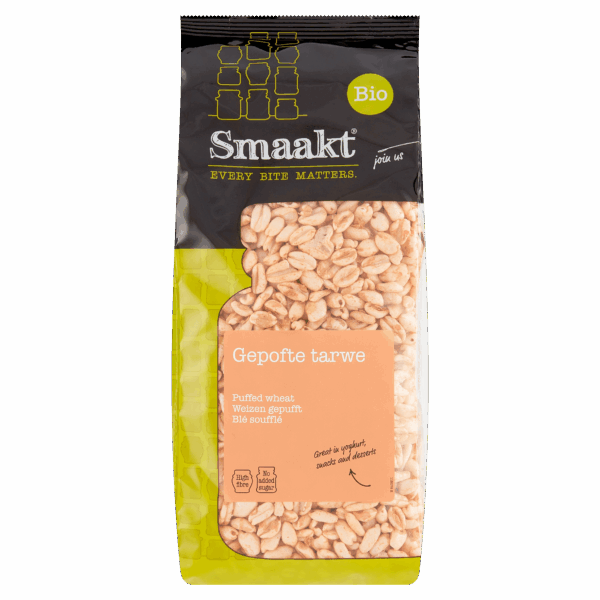 Smaakt Gepofte Tarwe Bio - PLUS