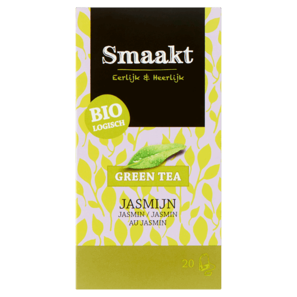 Smaakt Groene thee jasmijn bio - PLUS