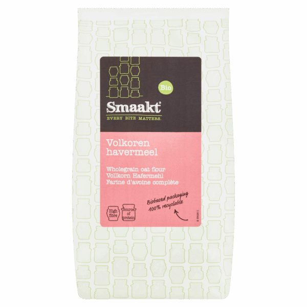 Smaakt Havermeel Volkoren Bio - PLUS