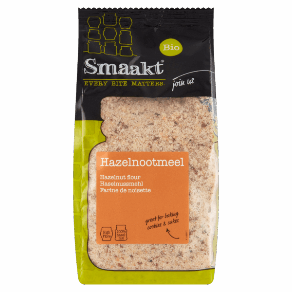 Smaakt Hazelnootmeel ger. bio - PLUS