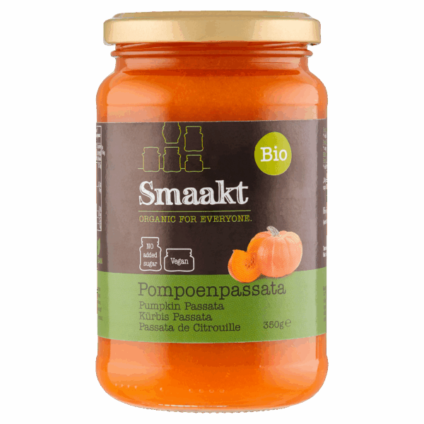 Smaakt Pompoenpassata bio - PLUS