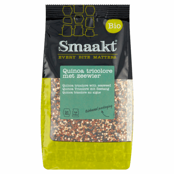 Smaakt Quinoa tricolore met zeewier bio - PLUS