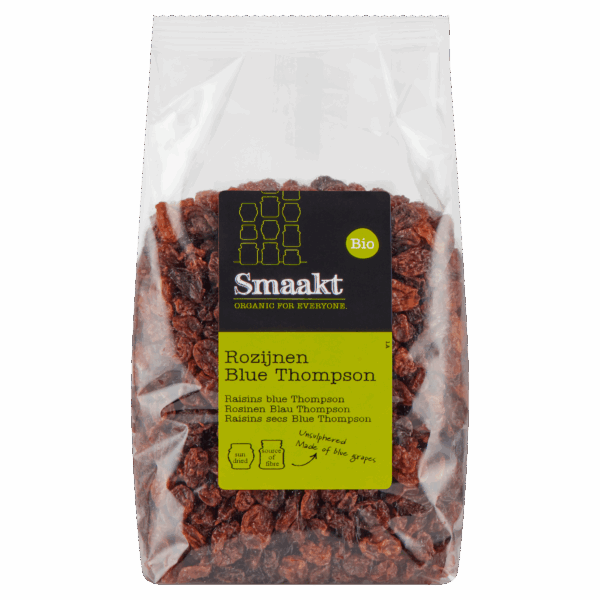 Smaakt Rozijnen Blue Thompson Bio - PLUS