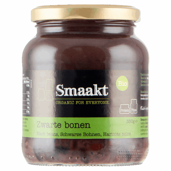 Smaakt Zwarte bonen bio - PLUS