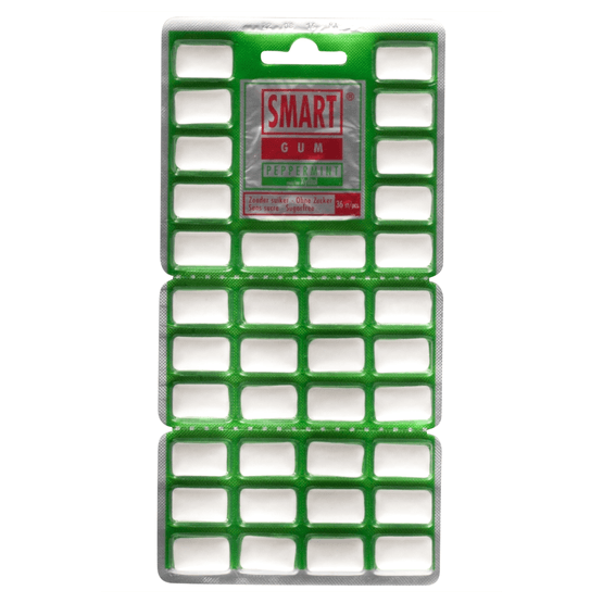 Smart Gum Kauwgom peppermint met xylitol - Dirk