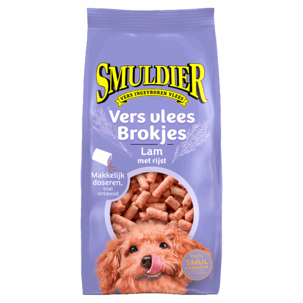 Smuldier Vers vlees brokjes lam met rijst - PLUS