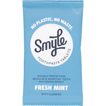 Smyle Toothpaste Tablets Fresh Mint with Fluoride - JUMBO