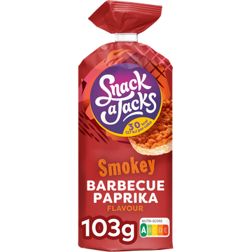 Snack A Jacks Barbecue Paprika Rijstwafels - JUMBO