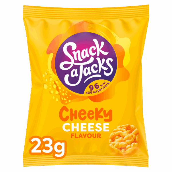 Snack A Jacks Rijstwafels kaas - PLUS