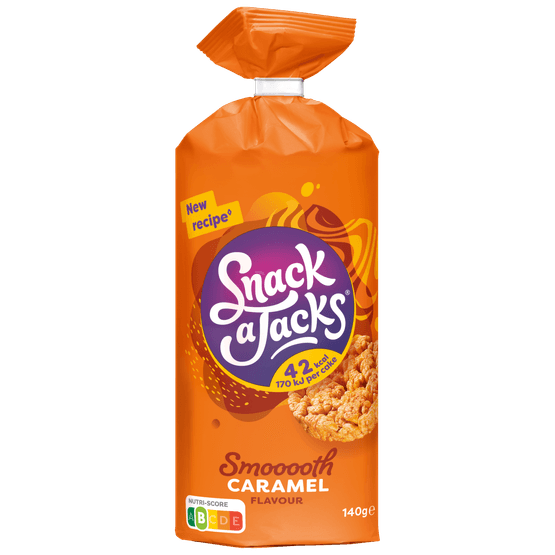 Snack a Jacks Rijstwafels caramel - Dirk