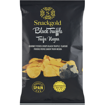 Snackgold Gourmet Potato Crisps Black Truffle Flavour - JUMBO