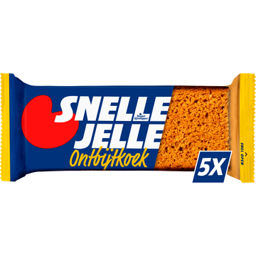 Snelle Jelle (Te) Krachtige Ontbijtkoek 5 Stuks - JUMBO