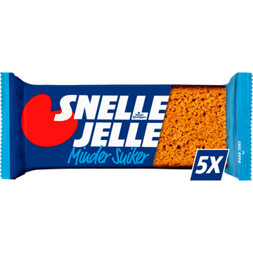 Snelle Jelle (te) Krachtige Kruidkoek Minder Suiker 5 Stuks - JUMBO