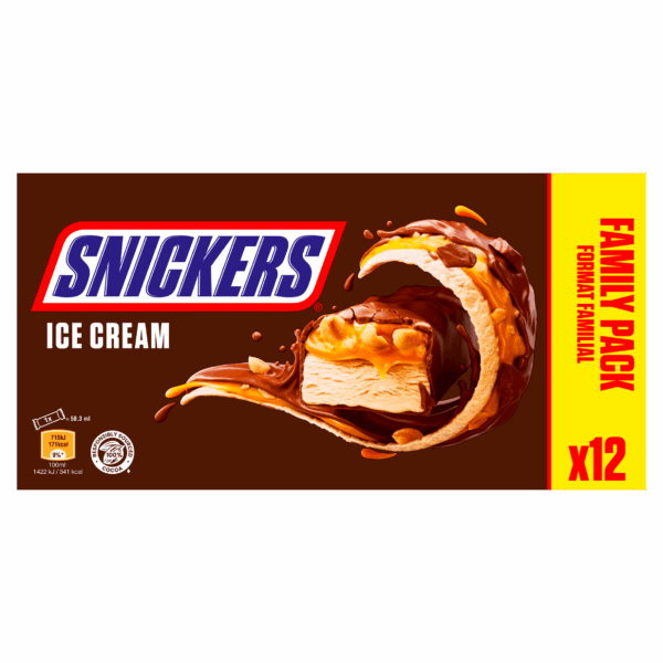 Snickers Snickers Ice 12-pack - PLUS