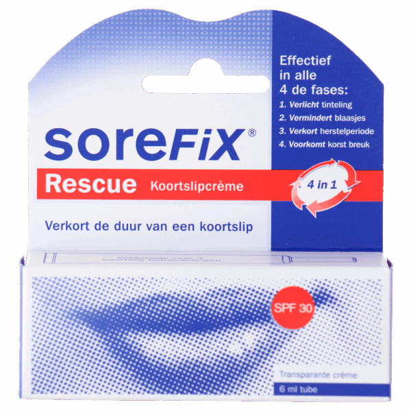 Sorefix Rescue koortslipcrème - PLUS
