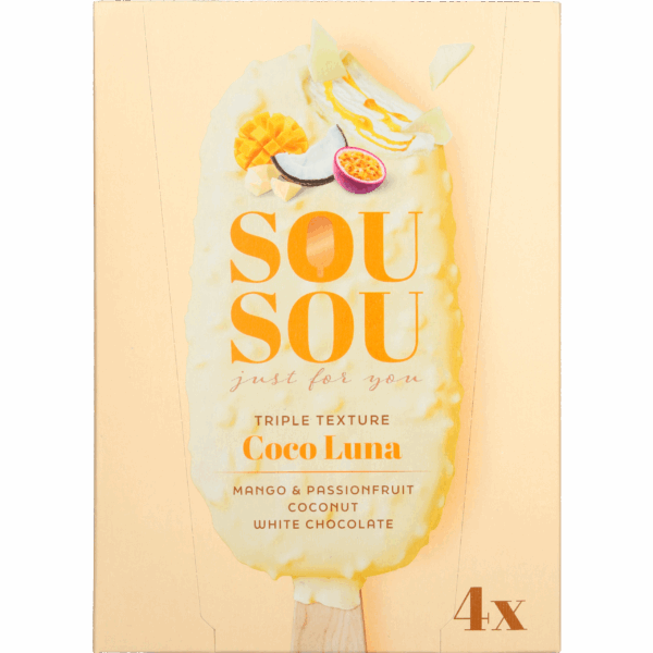 Sou Sou Coco Luna 4x 100 ml - PLUS