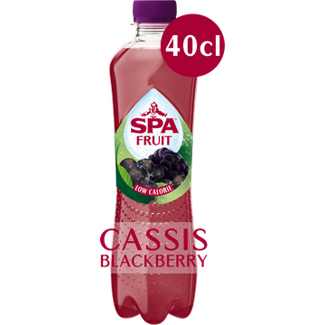 Spa FRUIT Bruisende Fruitige Frisdrank Cassis Blackberry - JUMBO