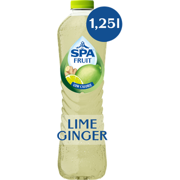 Spa FRUIT Niet Bruisende Fruitige Frisdrank Lime Ginger 1
