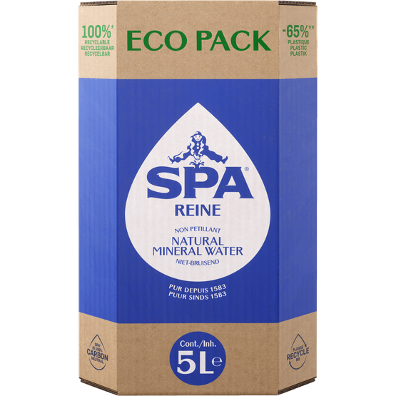 Spa Reine mineraalwater koolzuurvrij - Dirk