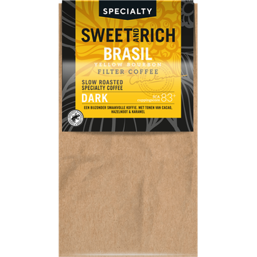 Specialty Brasil Yellow Bourbon Filter Coffee Dark - JUMBO