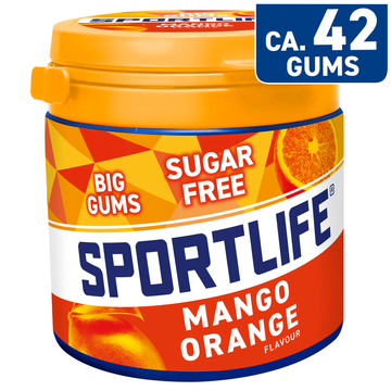 Sportlife Mango Orange Flavour Big Gums Sugar Free - JUMBO