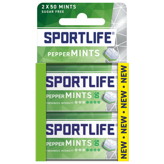 Sportlife Pepper mints sugar free 2-pack - Dirk