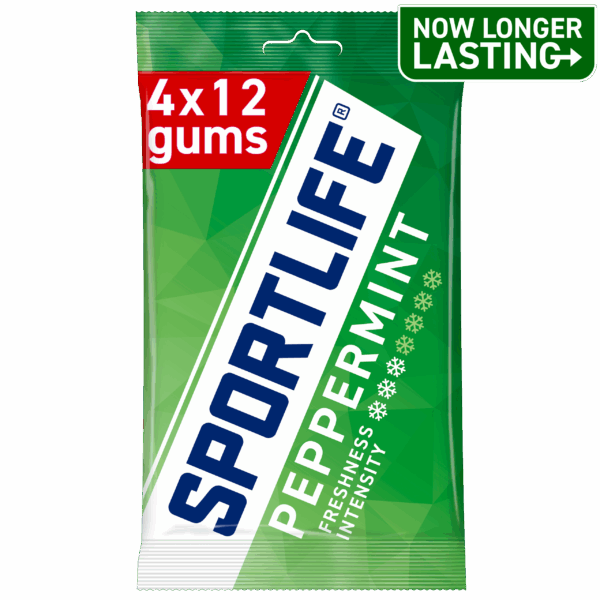Sportlife Peppermint Kauwgom Suikervrij - PLUS