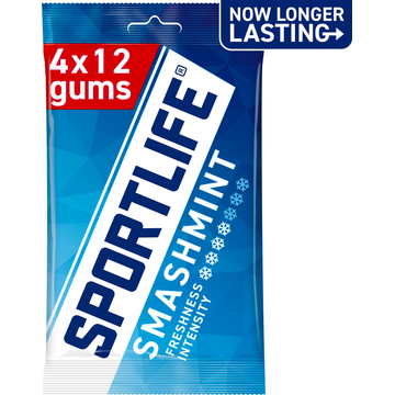 Sportlife Smashmint Suikervrije kauwgom - JUMBO