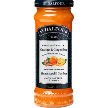 St. Dalfour Sinaasappel en Gember vruchtenspread - JUMBO