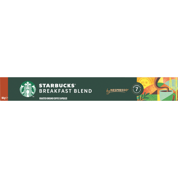 Starbucks Breakfast Blend 10 Capsules - JUMBO