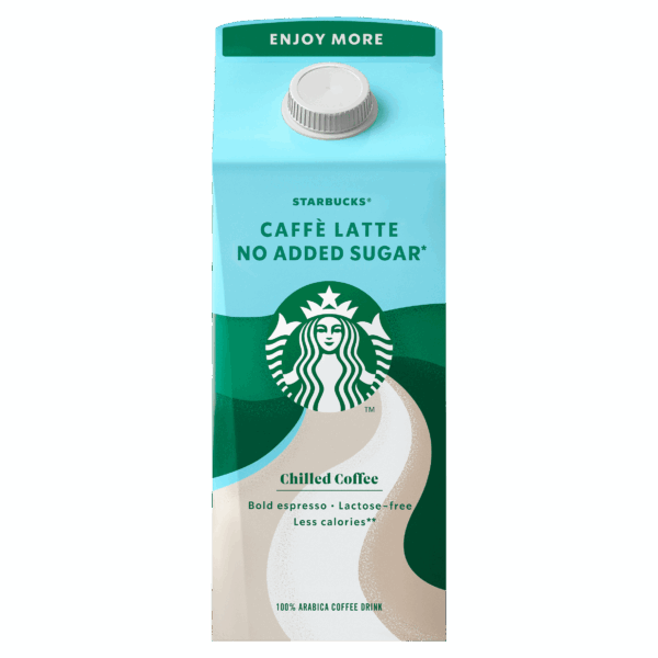 Starbucks Cafe Latte No Added Sugar - PLUS