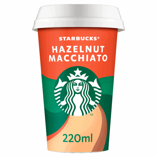 Starbucks Chilled ijskoffie hazelnut macchiato - PLUS