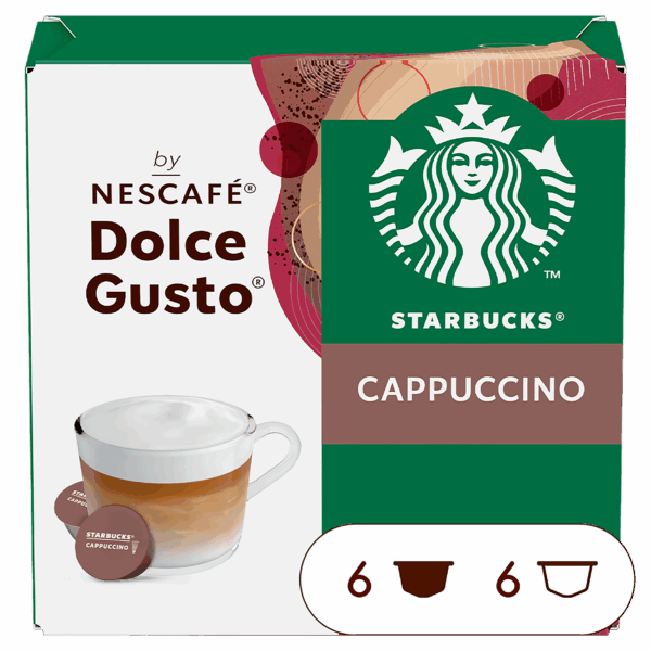 Starbucks Dolce Gusto Koffiecups Cappuccino - PLUS