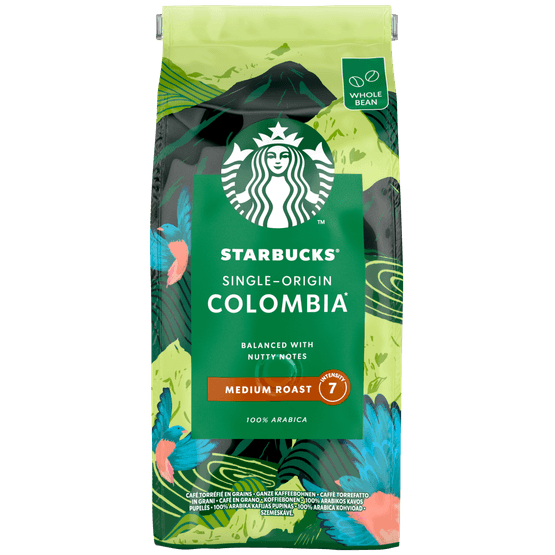 Starbucks Koffiebonen medium colombia roast - Dirk