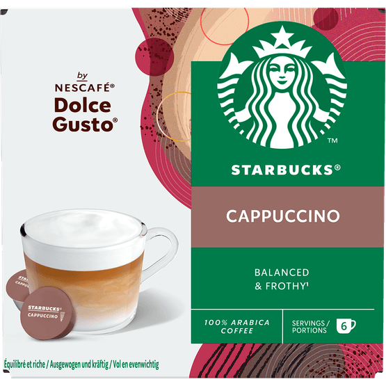 Starbucks Koffiecups dolce gusto cappuccino - Dirk