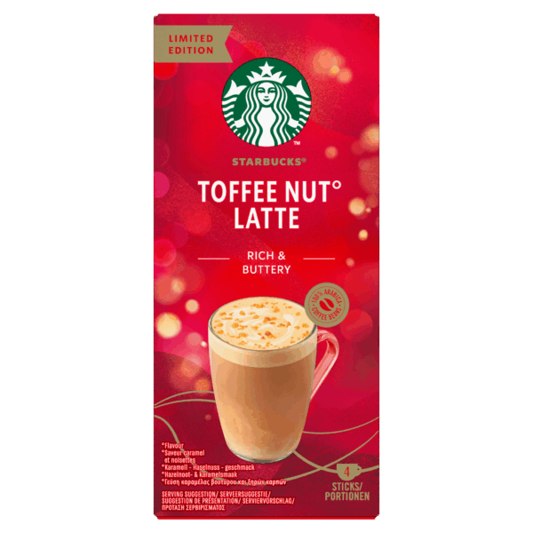 Starbucks Toffee Nut Latte Oploskoffie Sticks - PLUS