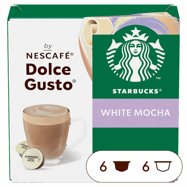 Starbucks by Nescafé Dolce Gusto White Choc - PLUS