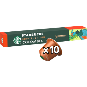 Starbucks® by Nespresso ® Colombia Medium Roast 10 Koffiecups - JUMBO