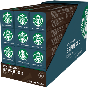 Starbucks® by Nespresso ® Espresso Dark Roast 12 x 10 Koffiecups - JUMBO