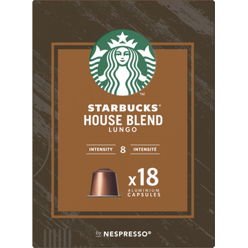 Starbucks® by Nespresso ® House Blend Lungo 18 Koffiecups - JUMBO