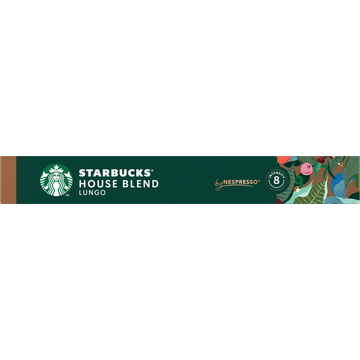 Starbucks® by Nespresso® House Blend Lungo 10 Koffiecups - JUMBO