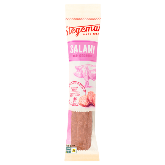 Stegeman Salami mild gekruid - Dirk