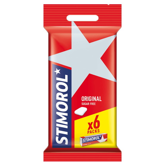 Stimorol Kauwgom original 6 stuks - Dirk