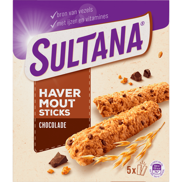 Sultana Havermoutsticks Chocolade - JUMBO