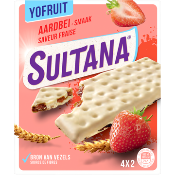 Sultana YoFruit Aardbei - JUMBO