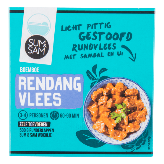 Sum & Sam Boemboe rendang vlees - Dirk