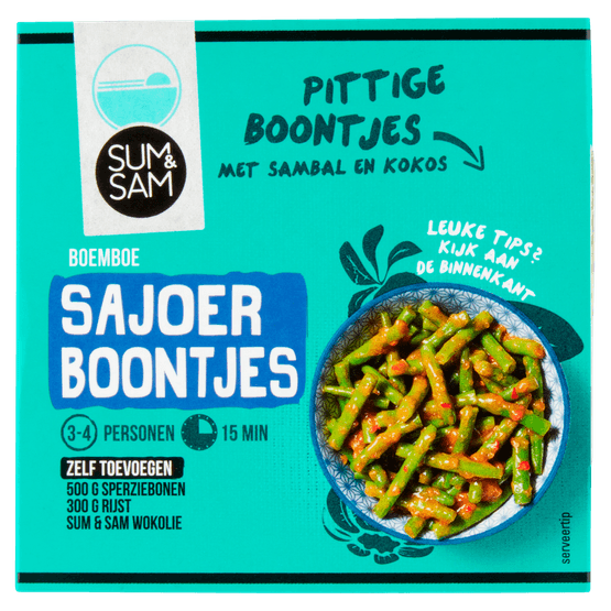 Sum & Sam Boemboe sajoer boontjes - Dirk