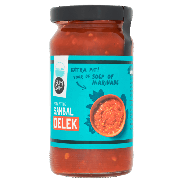 Sum en Sam Sambal oelek - PLUS